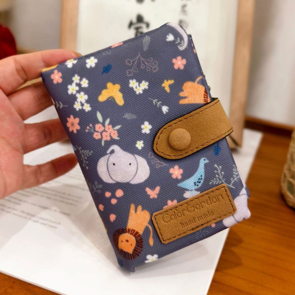 Multifunctional Tri-fold Fashion Multi-card-slot Printed Wallet - 𝓢𝓱𝓸𝓹𝓵𝓮𝓬𝔂