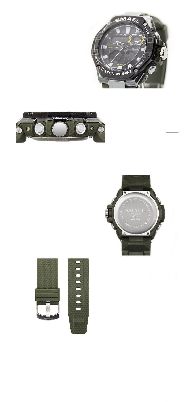 Digital Alloy Electronic Watch Men - 𝓢𝓱𝓸𝓹𝓵𝓮𝓬𝔂