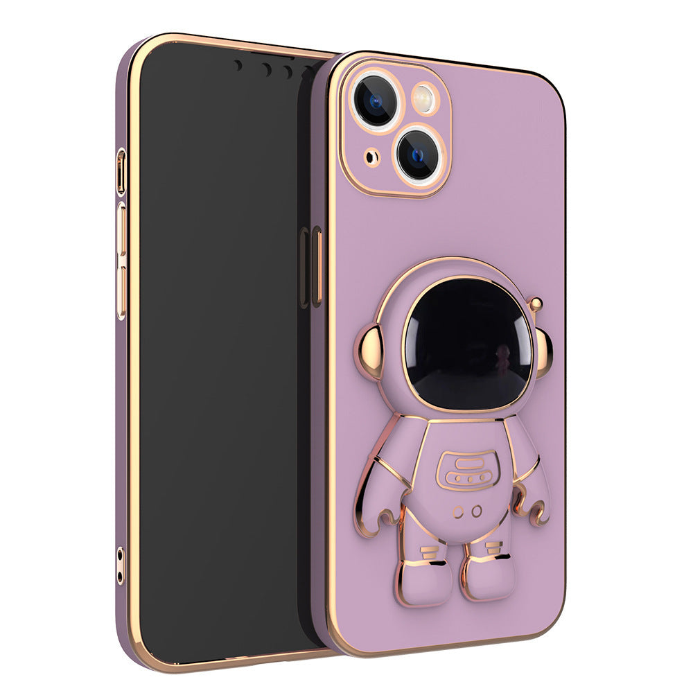 3D Astronaut Phone Case Anti-Drop Electroplating Bracket - 𝓢𝓱𝓸𝓹𝓵𝓮𝓬𝔂