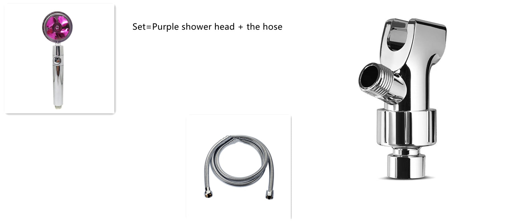 Shower Head Water Saving Flow 360 Degrees Rotating With Small Fan ABS Rain High Pressure Spray Nozzle Bathroom Accessories - 𝓢𝓱𝓸𝓹𝓵𝓮𝓬𝔂