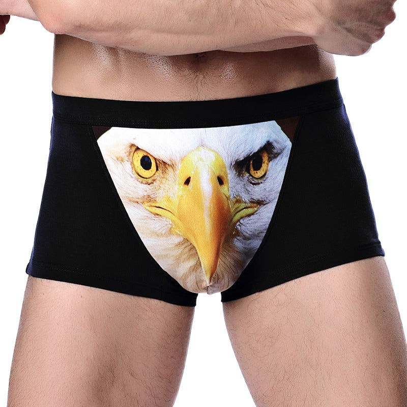 Personalized Men's Underwear Creative Animal Print Men's Underwear Sexy Boxer Briefs - 𝓢𝓱𝓸𝓹𝓵𝓮𝓬𝔂