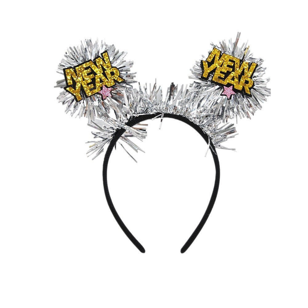 Happy New Year Headband 2025 Party Headband - 𝓢𝓱𝓸𝓹𝓵𝓮𝓬𝔂