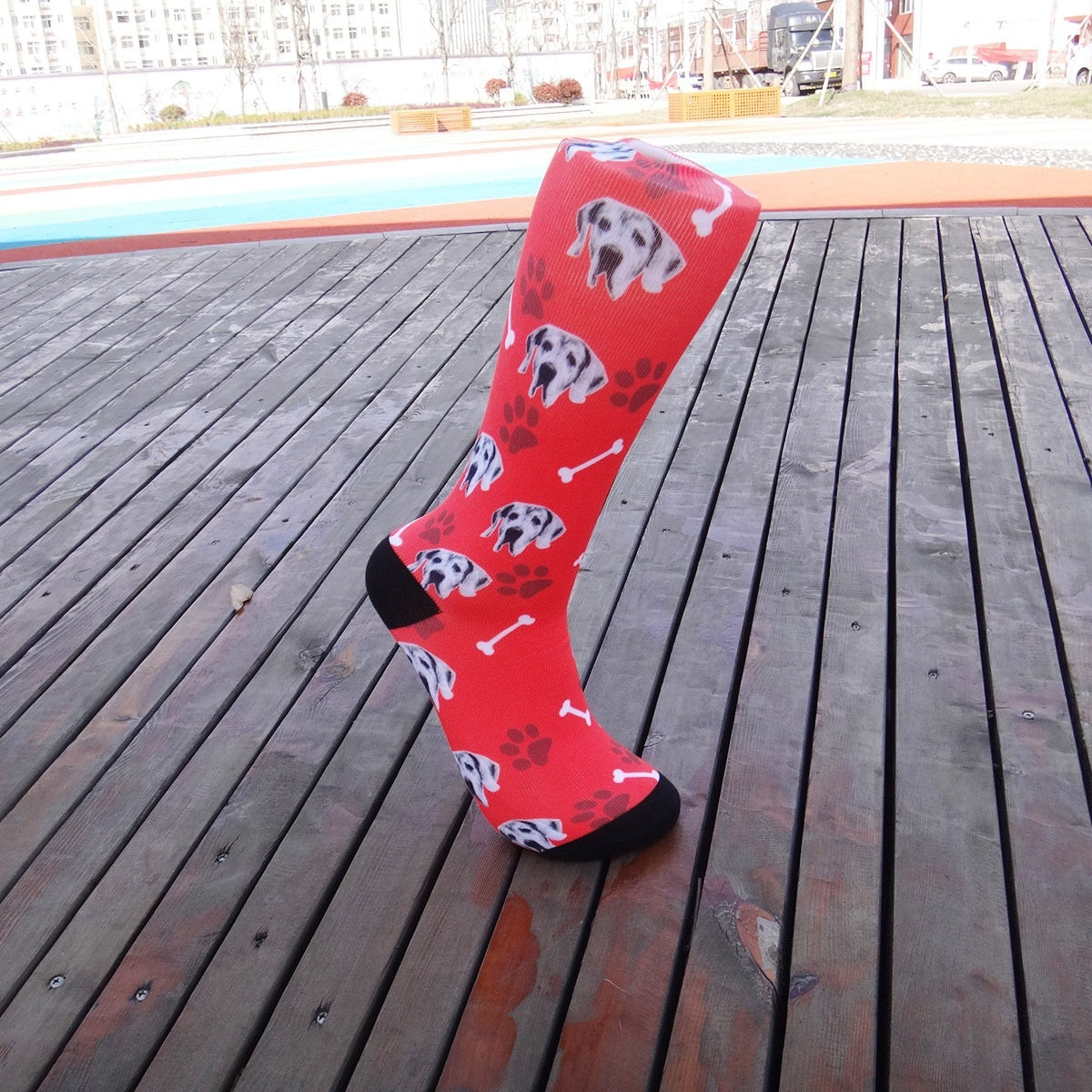 Cartoon Pet Head Face Socks - 𝓢𝓱𝓸𝓹𝓵𝓮𝓬𝔂