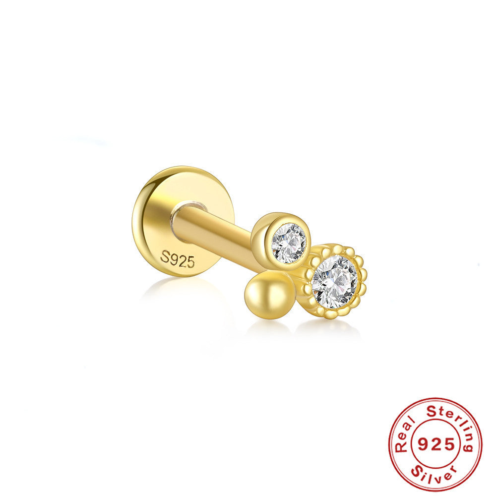 S925 Sterling Silver Horse Eye Multi-Diamond Dragonfly Stud Earrings - 𝓢𝓱𝓸𝓹𝓵𝓮𝓬𝔂