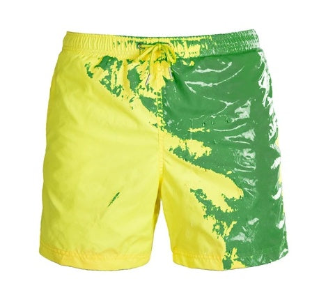 Magical Change Color Beach Shorts Summer Men Swimming Trunks Swimwear Swimsuit Quick Dry bathing shorts Beach Pant - 𝓢𝓱𝓸𝓹𝓵𝓮𝓬𝔂
