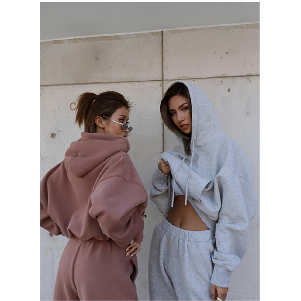 New Style Autumn And Winter Women's New Casual Hoodie Coat Sports Suit - 𝓢𝓱𝓸𝓹𝓵𝓮𝓬𝔂