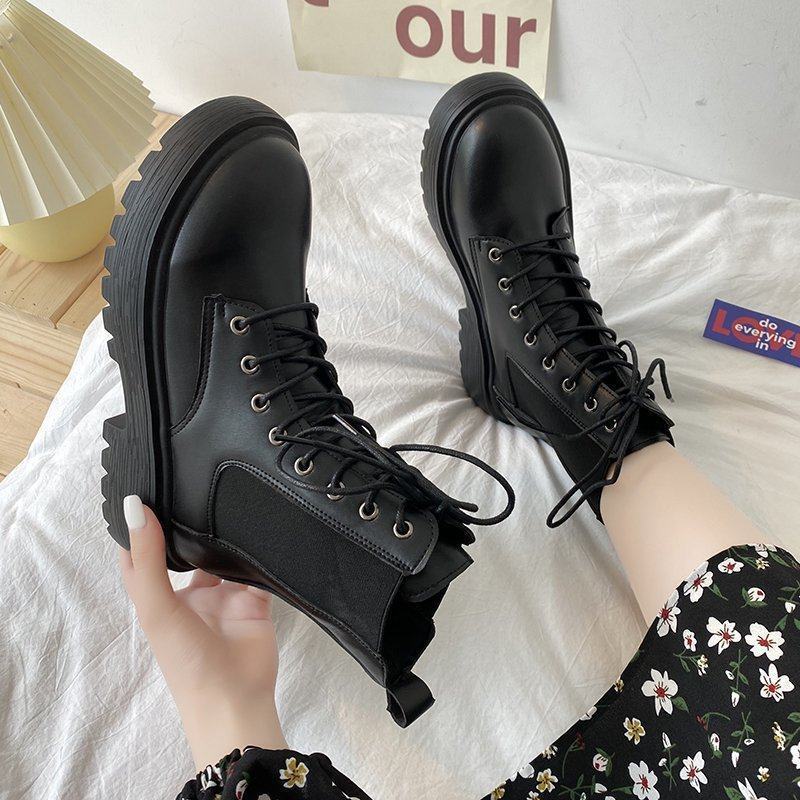 Internet Celebrity Thin Martin Booties Female Fashion - 𝓢𝓱𝓸𝓹𝓵𝓮𝓬𝔂