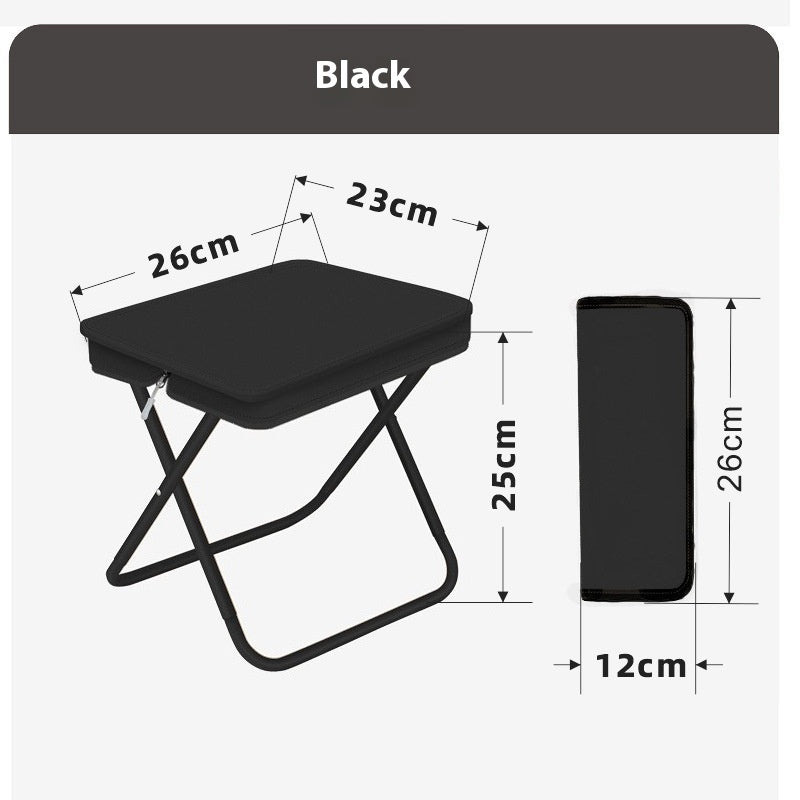 Camping Portable Pencil Bag Folding Stool