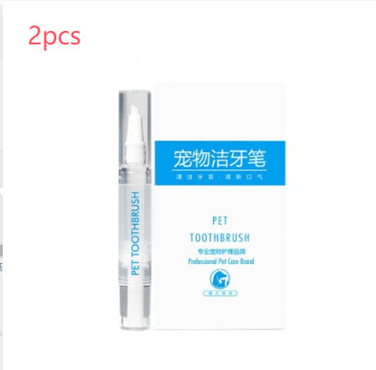 Pet Toothbrush Pen Teeth Cleaning Tools Breath Pet - 𝓢𝓱𝓸𝓹𝓵𝓮𝓬𝔂