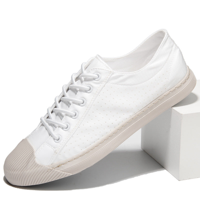 Summer New Men's Slip-on Breathable Canvas Shoes Soft Comfortable Low-top Board Shoes - 𝓢𝓱𝓸𝓹𝓵𝓮𝓬𝔂