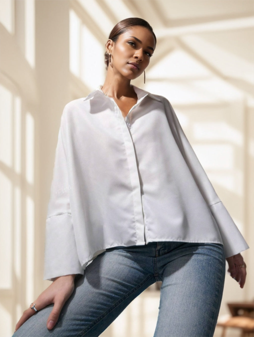 Women's French Solid Color Long Sleeve - 𝓢𝓱𝓸𝓹𝓵𝓮𝓬𝔂
