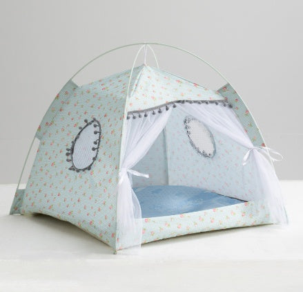 Cat Tent Cat Cat House Enclosed Pet Bed - 𝓢𝓱𝓸𝓹𝓵𝓮𝓬𝔂