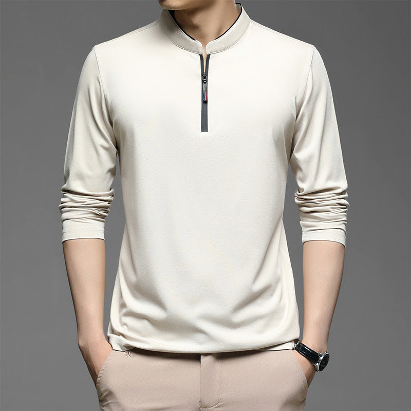 Half High Collar Cotton Men Autumn Clothes - 𝓢𝓱𝓸𝓹𝓵𝓮𝓬𝔂