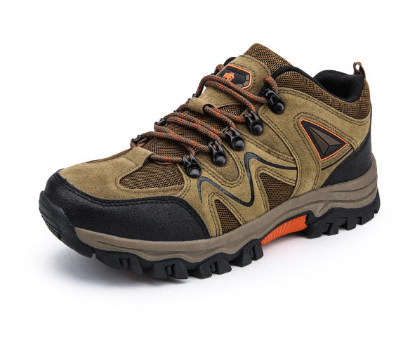 Outdoor Sports Men's Suede Low Top Hiking Shoes - 𝓢𝓱𝓸𝓹𝓵𝓮𝓬𝔂