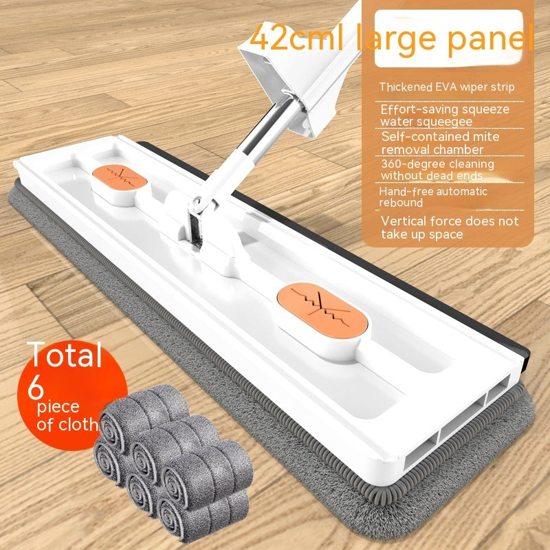New Style Large Flat Mop 360 Rotating Mop Suitable Various Types Flooring Strong Water Absorption For Home Cleaning Floors - 𝓢𝓱𝓸𝓹𝓵𝓮𝓬𝔂