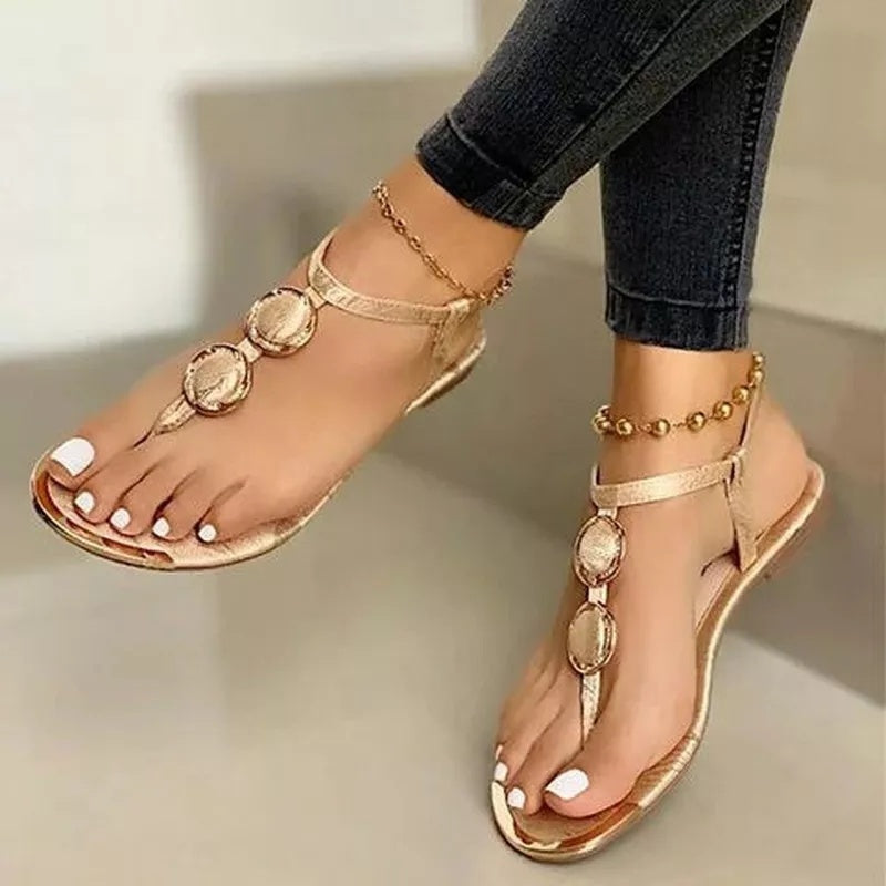 Women's Flat Sandals Summer Beach Shoes - 𝓢𝓱𝓸𝓹𝓵𝓮𝓬𝔂