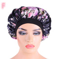 Beauty print Satin silk Bonnet sleep night cap - 𝓢𝓱𝓸𝓹𝓵𝓮𝓬𝔂