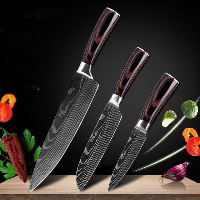 Carpenter's Special Set 6-piece Set 8-piece Set Knife Chef Knife Kitchen Knife Cooking - 𝓢𝓱𝓸𝓹𝓵𝓮𝓬𝔂