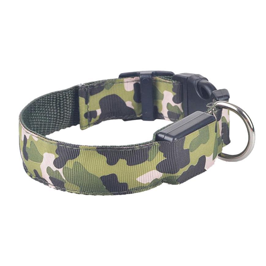 Camouflage pet supplies luminous dog collar - 𝓢𝓱𝓸𝓹𝓵𝓮𝓬𝔂