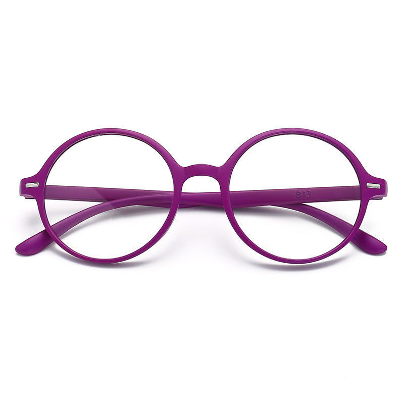 HD Resin Large Frame Round Reading Glasses - 𝓢𝓱𝓸𝓹𝓵𝓮𝓬𝔂