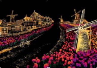 Decorative painting scratch Scraping painting drawing paper world Sightseeing pictures decoration birthday gifts drop shipping - 𝓢𝓱𝓸𝓹𝓵𝓮𝓬𝔂