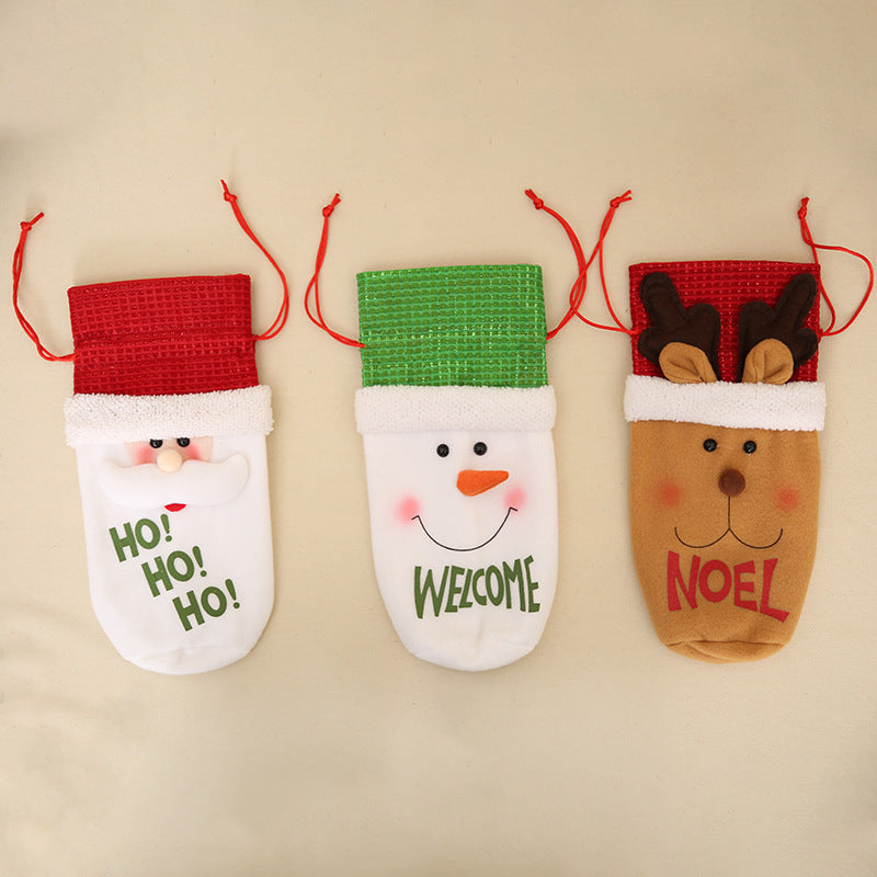 Christmas Decorations Christmas Wine Bottle Socks - 𝓢𝓱𝓸𝓹𝓵𝓮𝓬𝔂