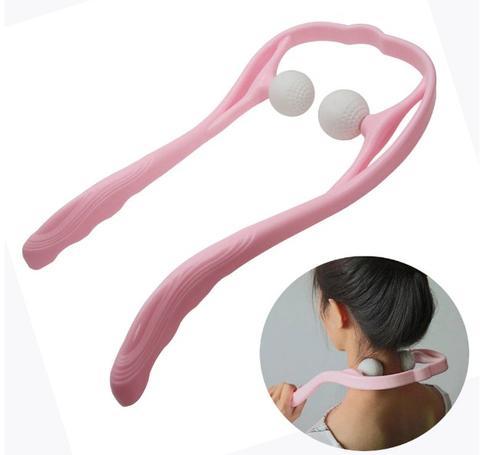 Plastic Pressure Point Therapy Neck Massageador Massagem Relieve Hand Roller Neck Massager For Neck Shoulder Trigger Point - 𝓢𝓱𝓸𝓹𝓵𝓮𝓬𝔂