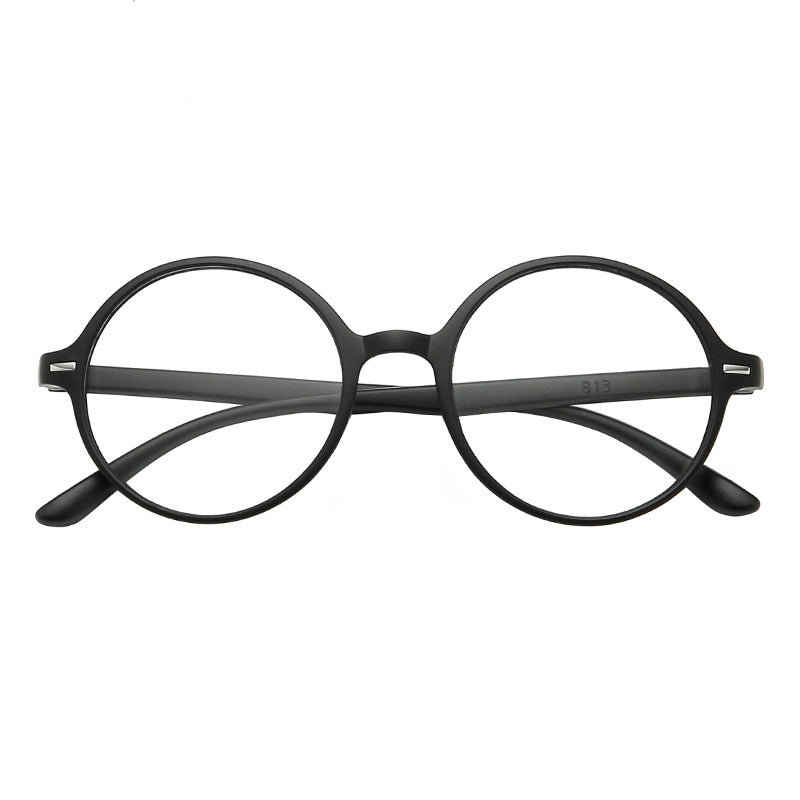 HD Resin Large Frame Round Reading Glasses - 𝓢𝓱𝓸𝓹𝓵𝓮𝓬𝔂