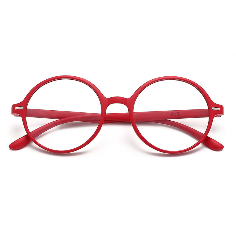 HD Resin Large Frame Round Reading Glasses - 𝓢𝓱𝓸𝓹𝓵𝓮𝓬𝔂
