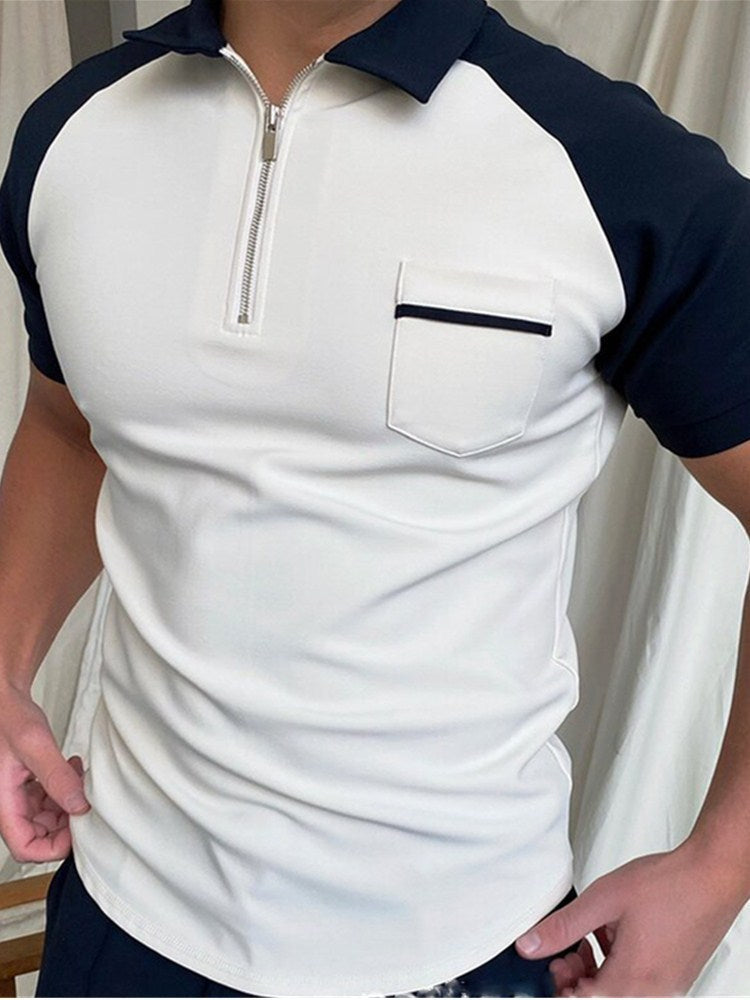 Men's Polo Shirt Men Solid Polo Shirts Brand Men Short-Sleeved Shirt Summer Shirt Man Clothing - 𝓢𝓱𝓸𝓹𝓵𝓮𝓬𝔂