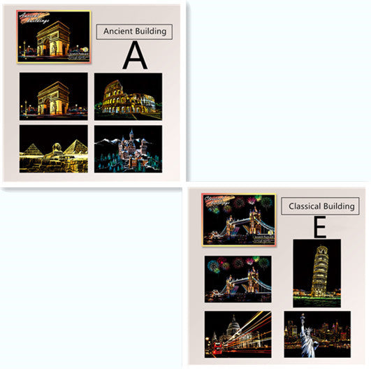 Scratch Painting - Kratzmalerei - 𝓢𝓱𝓸𝓹𝓵𝓮𝓬𝔂