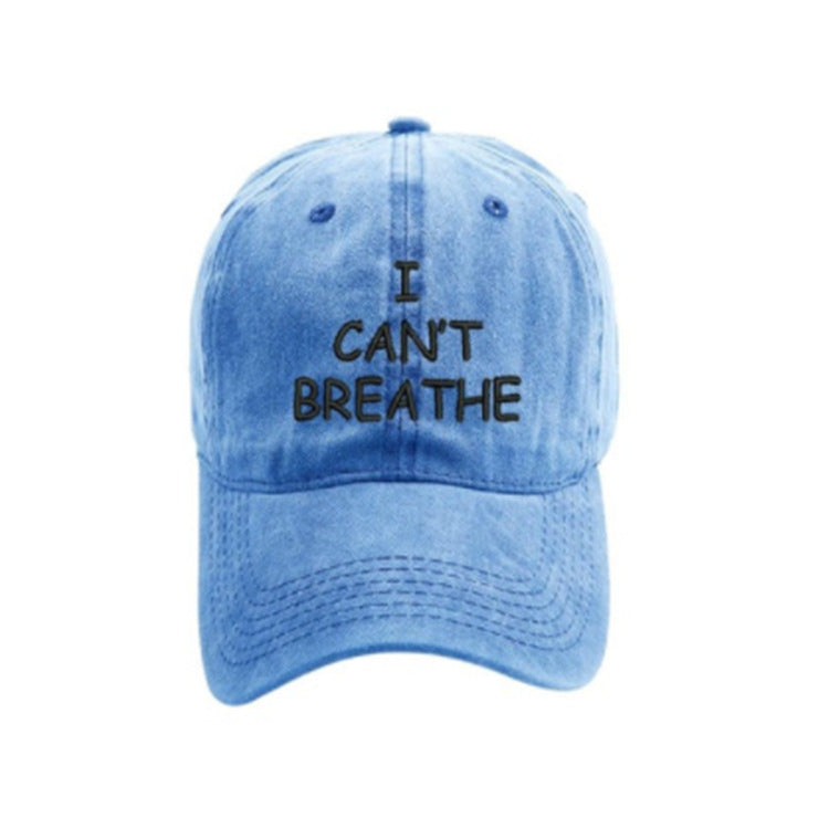 I can't breathe embroidered baseball caps - 𝓢𝓱𝓸𝓹𝓵𝓮𝓬𝔂