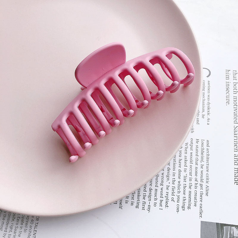 Simple and versatile macaron color hair clip - 𝓢𝓱𝓸𝓹𝓵𝓮𝓬𝔂