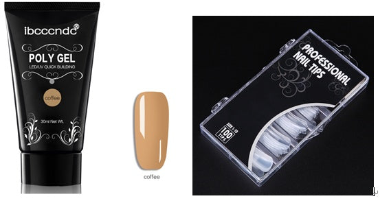 Painless And Rapid Extension Of Crystal Glue100-piece Boxed With Scaled Nail Crystal - 𝓢𝓱𝓸𝓹𝓵𝓮𝓬𝔂