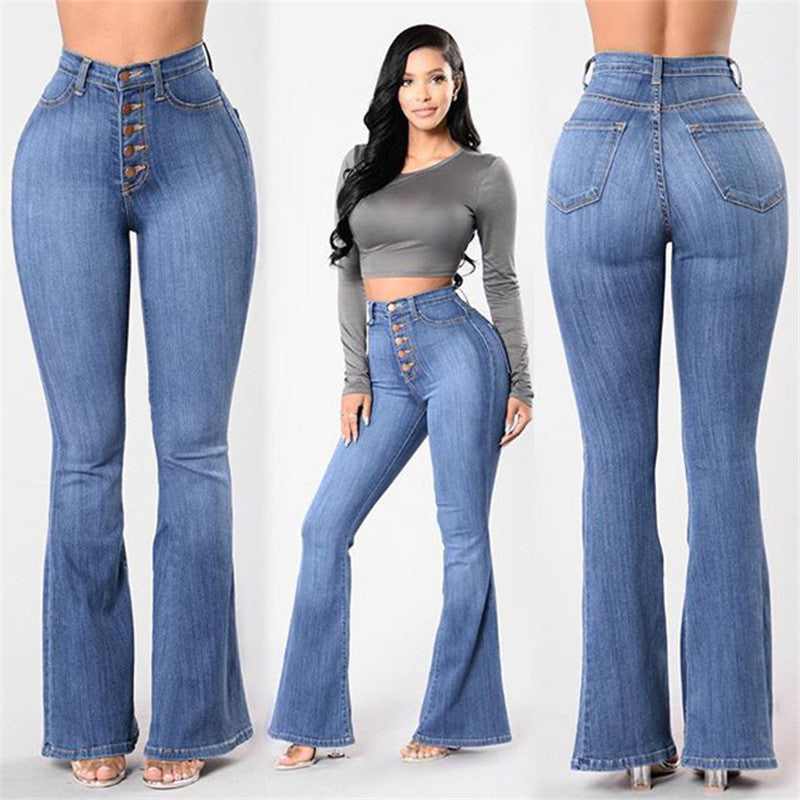 New high waist stretch jeans - 𝓢𝓱𝓸𝓹𝓵𝓮𝓬𝔂