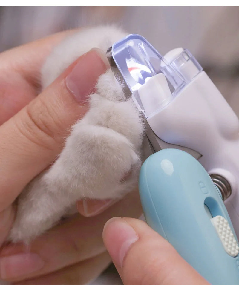 Pet Nail Clippers Dog Nail Clippers Cat Nail Clippers LED Electric Nail Grinder Pet Supplies LED Light Pet Nail Clippers - 𝓢𝓱𝓸𝓹𝓵𝓮𝓬𝔂