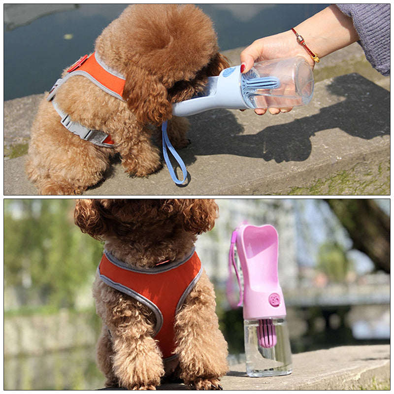 Pet Dog Cat Water Bottle Portable Feeder - 𝓢𝓱𝓸𝓹𝓵𝓮𝓬𝔂