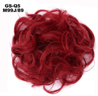 New Trendy Design Women Wavy Curly Messy Hair Bun Synthetic - 𝓢𝓱𝓸𝓹𝓵𝓮𝓬𝔂