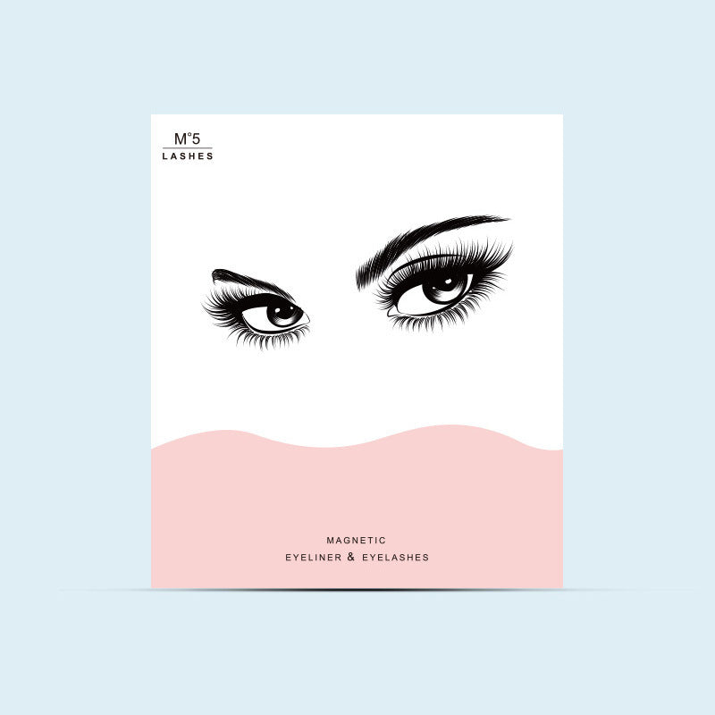 Natural Long Lasting Magnetic Liquid Eyeliner & Magnetic False Eyelashes & Tweezer Set Make up Set - 𝓢𝓱𝓸𝓹𝓵𝓮𝓬𝔂