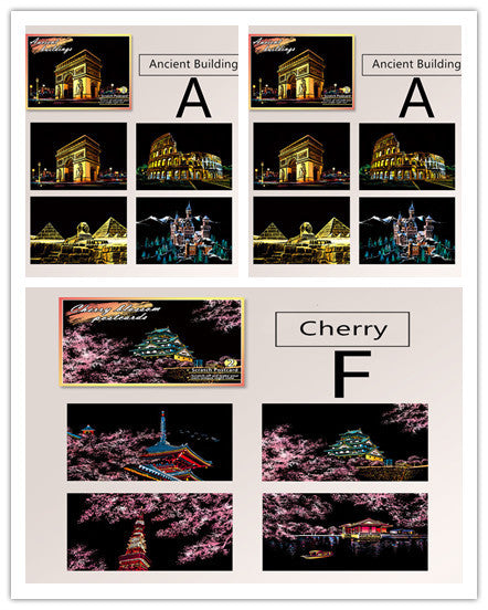 Scratch Painting - Kratzmalerei - 𝓢𝓱𝓸𝓹𝓵𝓮𝓬𝔂