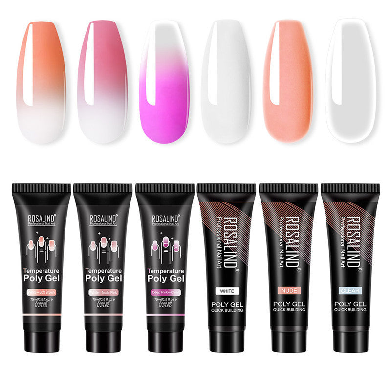 Multi-color mixed nail solid model glue - 𝓢𝓱𝓸𝓹𝓵𝓮𝓬𝔂