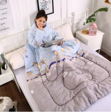 Winter Lazy Quilt with Sleeves - 𝓢𝓱𝓸𝓹𝓵𝓮𝓬𝔂