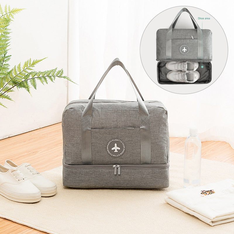 Dry And Wet Separation Travel Bag Tourism Fitness Storage Pouch Women's Clothes Shoes Daily Necessities Duffle Package Supplies - 𝓢𝓱𝓸𝓹𝓵𝓮𝓬𝔂