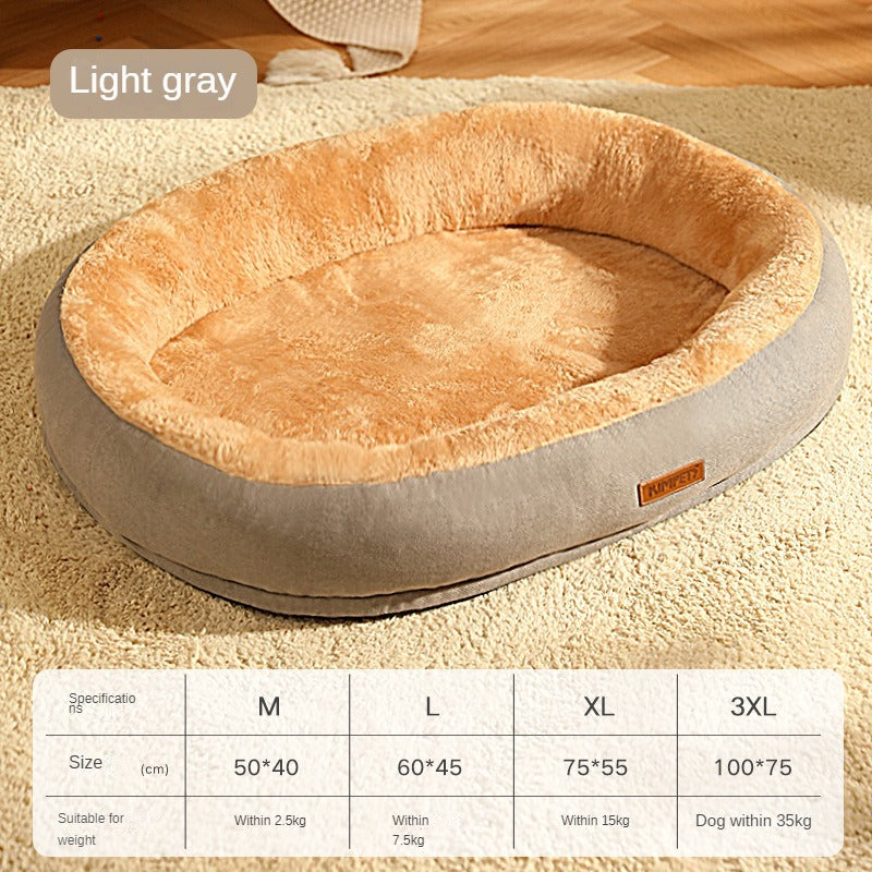 Removable And Washable Dog Bed Warm Cat Bed For Sleeping - 𝓢𝓱𝓸𝓹𝓵𝓮𝓬𝔂