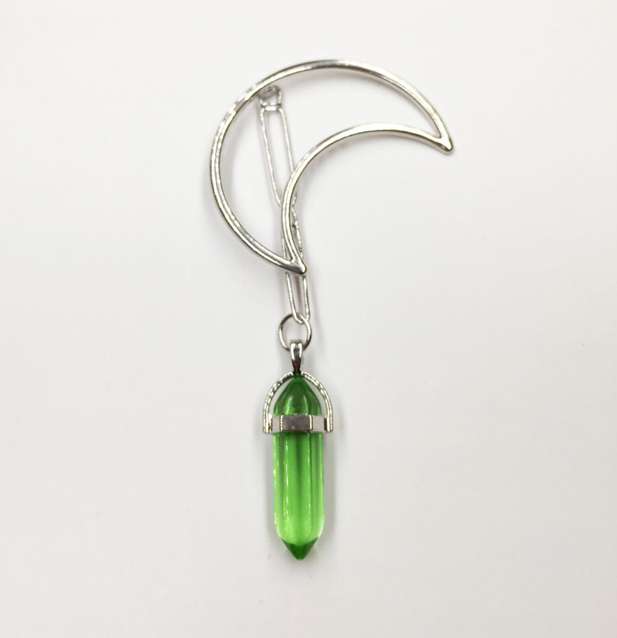 Moon hexagonal hairpin - 𝓢𝓱𝓸𝓹𝓵𝓮𝓬𝔂