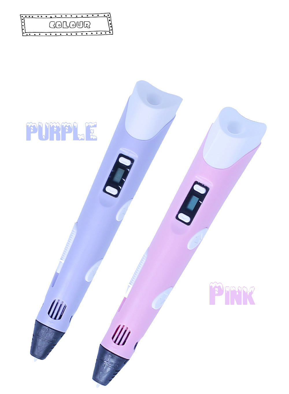 3D print pen 3D pen two generation graffiti 3D stereoscopic paintbrush children puzzle painting toys - 𝓢𝓱𝓸𝓹𝓵𝓮𝓬𝔂