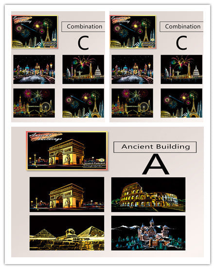 Scratch Painting - Kratzmalerei - 𝓢𝓱𝓸𝓹𝓵𝓮𝓬𝔂