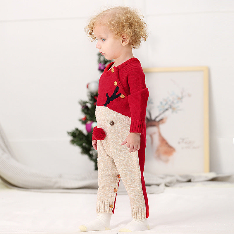 Children's Christmas knitted sweater - 𝓢𝓱𝓸𝓹𝓵𝓮𝓬𝔂