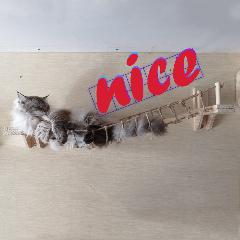 Wall cat furniture pine wall hanging - 𝓢𝓱𝓸𝓹𝓵𝓮𝓬𝔂