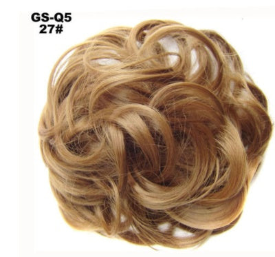 New Trendy Design Women Wavy Curly Messy Hair Bun Synthetic - 𝓢𝓱𝓸𝓹𝓵𝓮𝓬𝔂